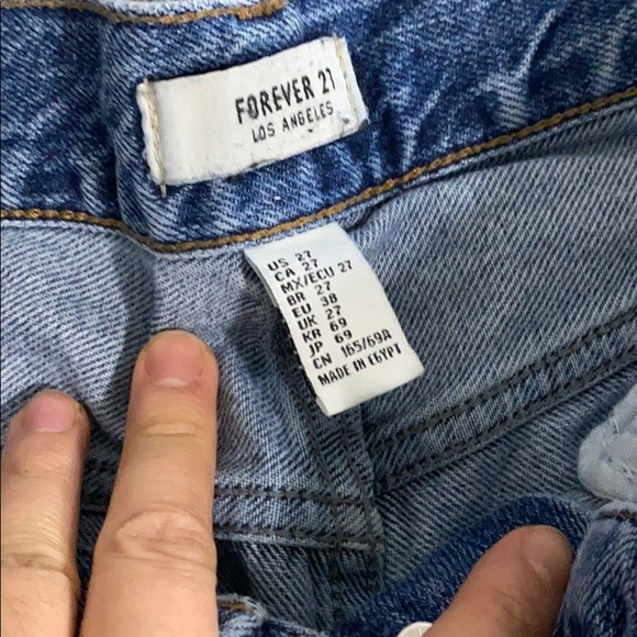 Crop distressed jeans - Picture 4 of 4